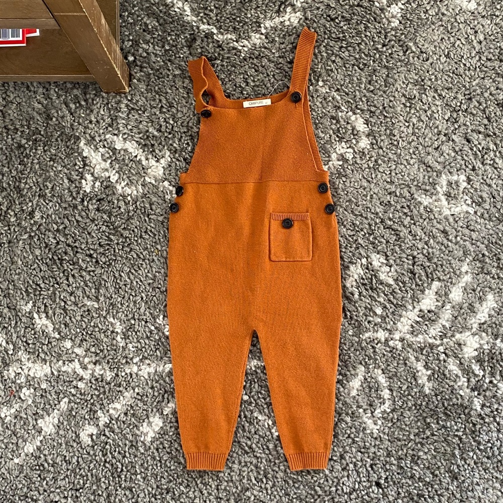 toddler knit coveralls